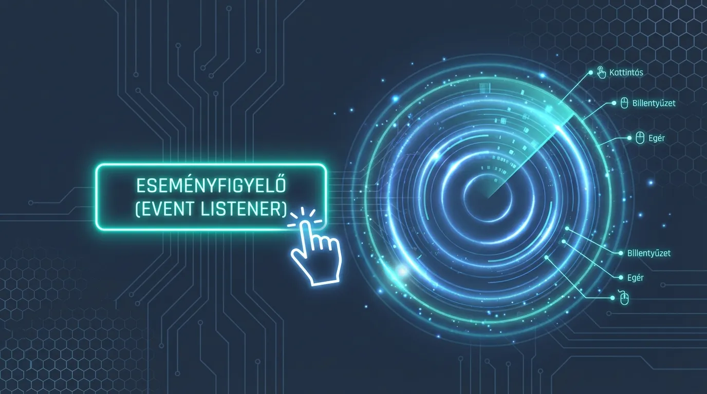 JavaScript eseménykezelés: felhasználói kattintások és interakciók figyelése